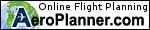 Plan your flight online with AeroPlanner.com