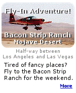Why stay at those fancy Las Vegas hotels when you can fly in to the Bacon Strip Ranch for the weekend?