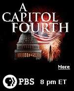 A Capitol 4th of July from PBS.  Tonight at 8 pm Eastern.