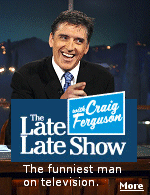 Scottish Craig Ferguson has to be the funniest man on televison.  Check him out after David Letterman on CBS.