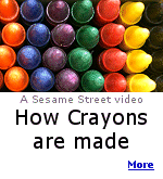 A classic Sesame Street video - How Crayons Are Made