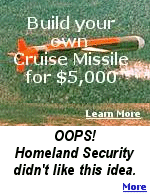 In 2004, we reported on a fellow in New Zealand who was building his own cruise missile for $5,000.  Given what was going on in the world, that may not have been a good idea.