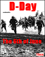 D-Day, the 6th of June, 1944. Originally planned to take place on 1 May 1944, the operation was postponed a month to allow time to gather more troops and equipment. The timing was important to allow for the right weather, a full moon, and tidal conditions. To keep the destination of the landings secret, a deception plan Operation Fortitude was mounted which led the Germans to believe the main target was the Pas de Calais, much farther east. 