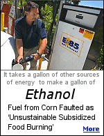 From 2006: Building Ethanol plants has been great financially for many farmers and investors,  but it is not an economical way to produce fuel, nor good long-term, turning food into fuel.