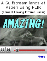 Forward Looking Infrared Radar ( FLIR ) is pretty amazing.  Compare the radar to the video camera image.