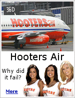 The airline was around for less than 3 years.  Hooters thought customers who liked the restaurant would surely want to fly in their airplanes. Those aren't brains.