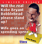 In 2003, a 19 year old woman accused Bryant of rape, the case was later dropped, and it cost Kobe a bundle to square things with his wife, and probably the girl who dropped charges.