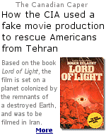 To save Americans hiding in Iran after the Embassy take-over in 1979, the CIA created a fake Hollywood production company, and concocted identities for the location-scouting party that would go to Iran.