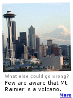 Millions are living and working near Mt. Rainier in Washington, and many don't know it is an active volcano.