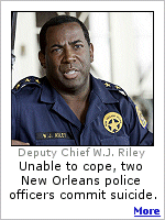 NOLA Deputy Police Chief W.J. Riley says that officers cannot cope with the unbelievable situation.  Two have committed suicide, and many others have resigned.