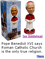 Pope Benedict XVI issued a statement saying other Christian communities are either defective or not true churches and Catholicism provides the only true path to salvation. The statement brought swift criticism from Protestant leaders.