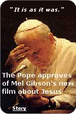 Two Thumbs Up from the Pope.  Click here to learn more.