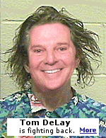 Tom DeLay was arrested, booked, fingerprinted, and photographed last week, charged with money laundering.