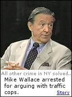 Cops rough-up 86 year old Mike Wallace over a parking problem.  Click here to learn more.