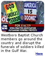 Fred Waldron Phelps, Sr. is the pastor and founder of the Westboro Baptist Church in Topeka, Kansas.  Freddie hates soldiers, homosexuals, Catholics, and just about everyone.