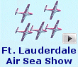The 2006 Fort Lauderdale Air and Sea Show sponsored by McDonald's in Broward County Florida. 